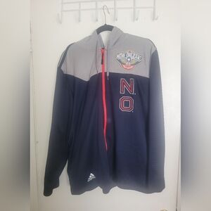 Adidas NO Pelicans Hoodie Size XL
